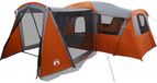 vidaXL Familietent - 20 personen - Grijs en Oranje