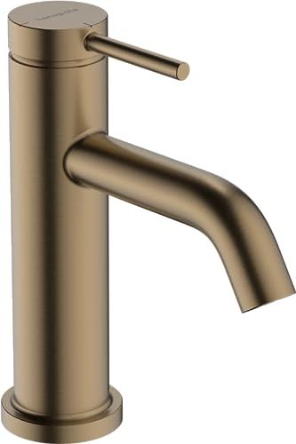 Hansgrohe Tecturis S ééngreeps wastafelkraan 80 CoolStart Brushed Bronze