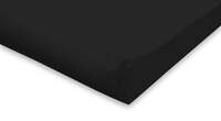 Elegance Topper Fitted Sheet Cotton Percale - Black - 140x200