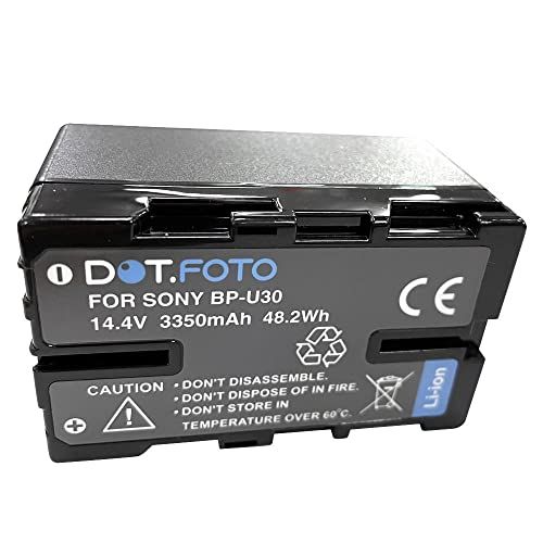 Dot.Foto BP-U30, BP-U35 Premium 48Wh Oplaadbare Batterij voor Sony