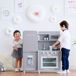 Teamson Kids Retro Houten Speelkeuken Met Accessoires - Rollenspel Speelgoed - Grijs