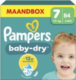 Pampers Baby-Dry - Maat 7 (15kg+) - 84 Luiers