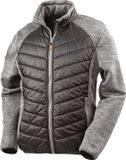 Result Elevator Jacket RT314 - Black/Marl Grey - 3XL
