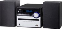 Trevi HCX 10F6 Home audio-minisysteem 20 W Zwart, Zilver