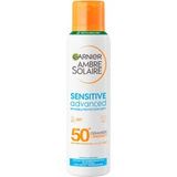 Garnier Ambre Solaire SPF 50+ Sensitive Advanced Dry Mist Sun Spray 150ml