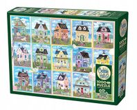 Cobble Hill Puzzle 1000 pièces : Maisons au bord de la mer