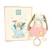 Doudou et Compagnie - Konijn CIBOULETTE – knuffeldier konijn muziekdoos roze – 20 cm – met geschenkdoos om cadeau te geven – cadeau-idee voor kinderen, meisjes en jongens vanaf de geboorte – DC4210