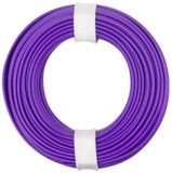 Donau Elektronik 175-016 Draad LiY 1 x 0.75 mm² Violet 1 stuk(s)