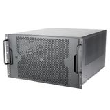 SilverStone RM600 6U rackmount behuizing met dubbele voeding en ondersteuning voor DRIE 360 mm koellichamen, SST-RM600