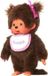 Monchhichi Girl Bib Pink 20 cms
