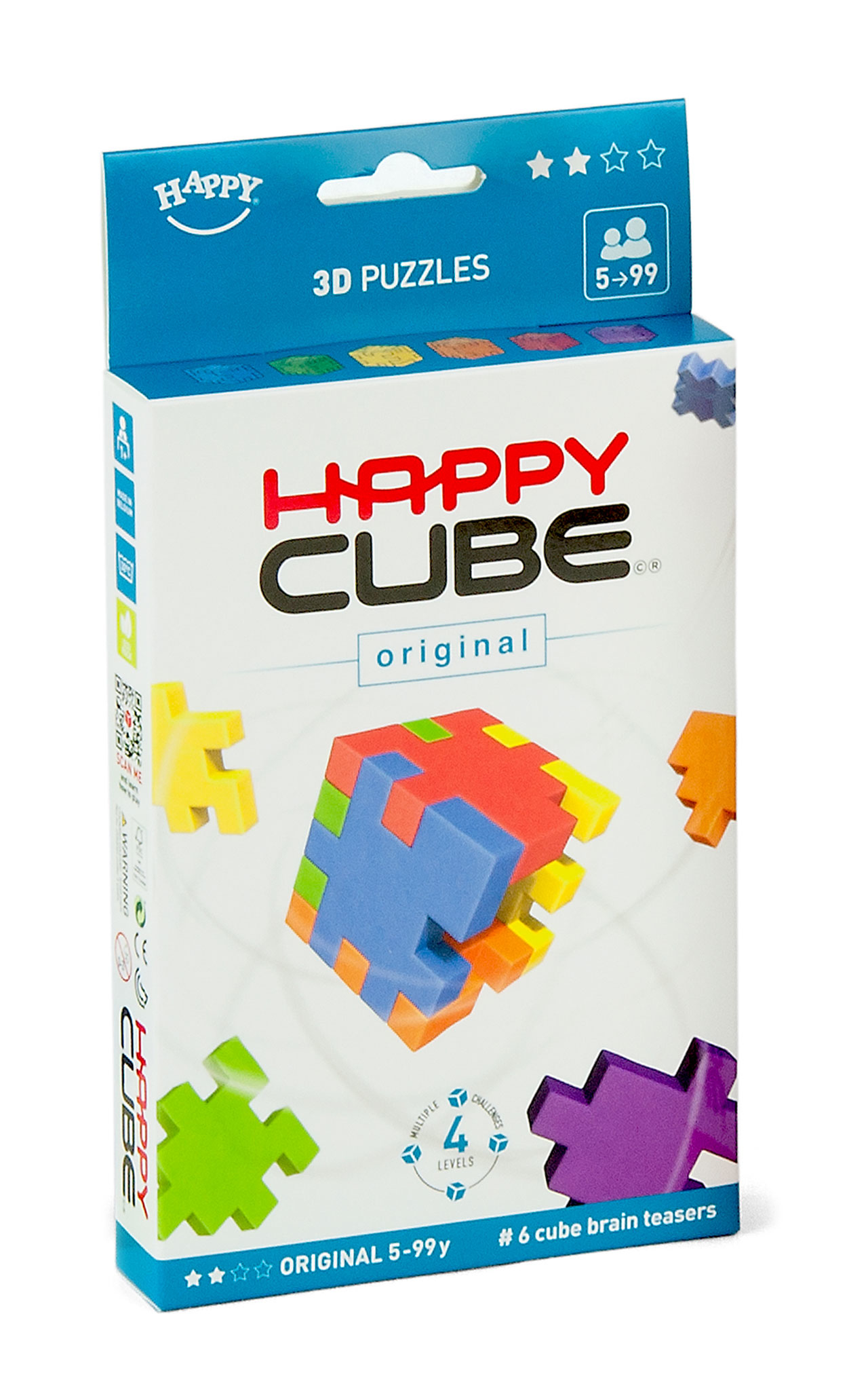 SmartGames Happy Cube 6 Colour Pack Original