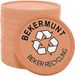 CombiCraft bekermunt gerecycled plastic 29 mm - pasteloranje