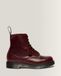 Dr. Martens 1460 Bottes Classiques en Cuir de Veau Rouge, Taille : 46