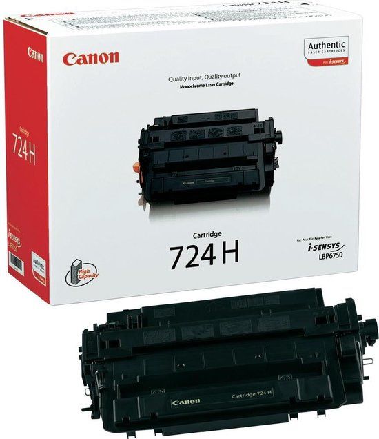 Canon CRG-724H Toner Cartridge - Black - High Capacity - Original