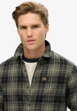 Superdry - Katoenen houthakkersoverhemd met lange mouwen - Heren