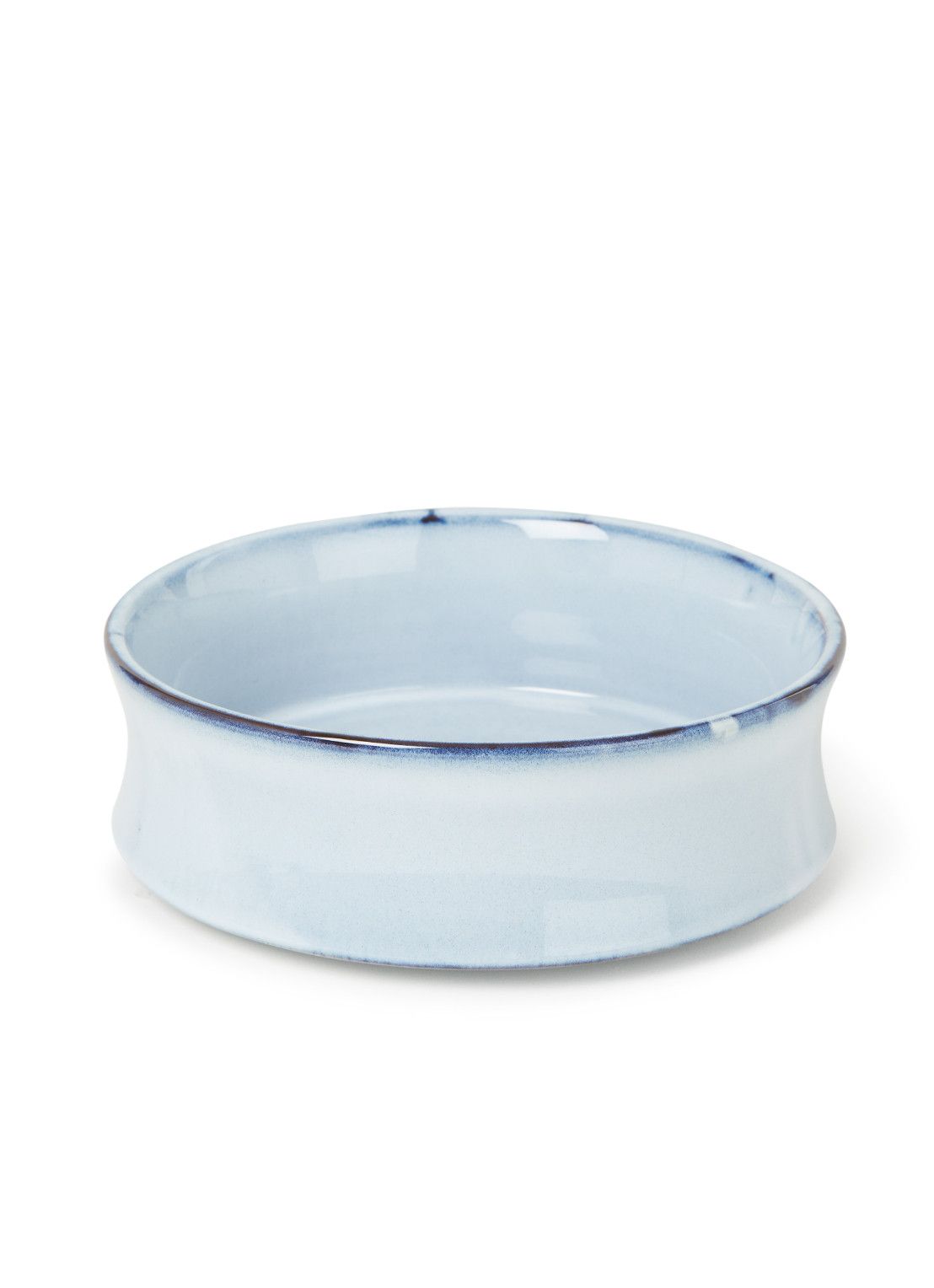 Serax PASCALE NAESSENS KOM L BLAUW GEGLAZUURD PURE 24 CM X 8 CM