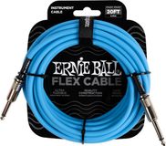Ernie Ball 6417 Flex Cable Gitaarkabel Blauw 6 Meter