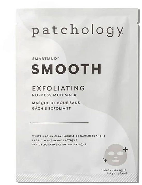 Patchology SmartMud™ Smooth Exfoliating No-Mess Mud Sheet Mask