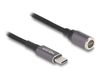 DeLOCK 80781 USB-C naar 8-pin magnetische laadkabel 0,15 m Antraciet, Zwart