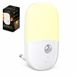 Lueas® Lampe de nuit avec détecteur de mouvement - LED - Blanc chaud - Dimmable