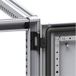 Schneider Electric NSYSH180NC Spacial SF/SM-180°-charnières, RAL 9005 - 60kg max. charge Accessoire d'armoire de distribution 1 pièce(s)