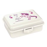Fizzii lunchbox (incl. fruit-/groentevak, vrij van schadelijke stoffen, vaatwasserbestendig, motief: eenhoorn)