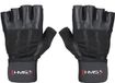 HMS RST04 - Fietshandschoenen - Zwart - XXL - Leren Handschoenen