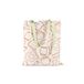 Bonamaison Sac fourre-tout imprimé Sac à provisions réutilisable en toile avec poignées 34x40 cm