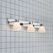 Markslöjd Cassis 3 Applique Murale IP44 Chrome/Opale