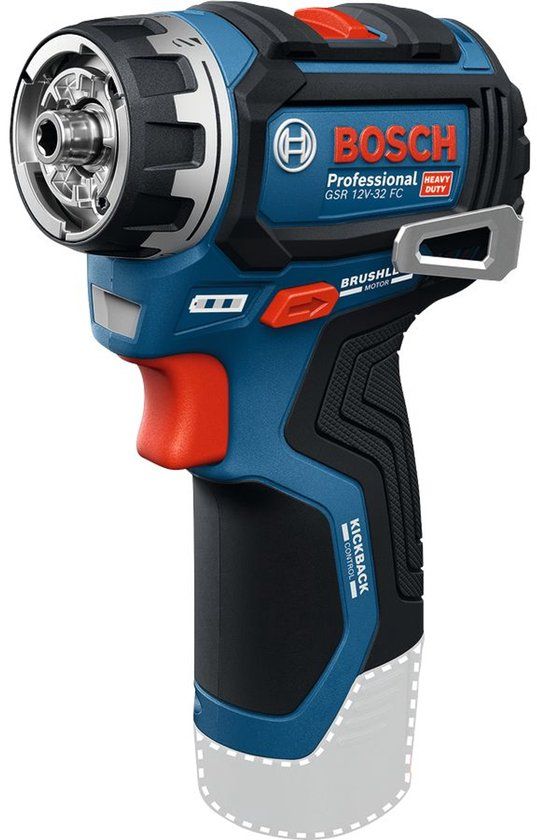 Bosch Professional GSR 12V-32 FC FlexiClick schroefboormachine 12V Basic Body - 06019N7100