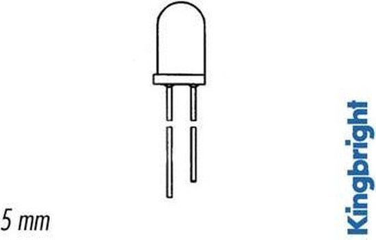 Kingbright LED 5mm Red/Green Diffused (L-57EGW)