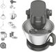 Kenwood Multi Tasker-keukenmachine grijs met foodprocessor, blender & gehaktmolen KHC30.070GY