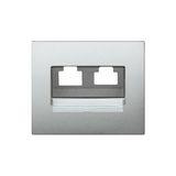 Legrand 771358 Veiligheidsplaatje voor Stopcontacten Aluminium