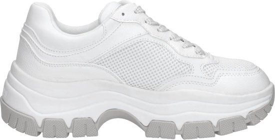 Guess Brecky Lage sneakers - Dames - Wit - Maat 37 - Lente/Zomer 2024