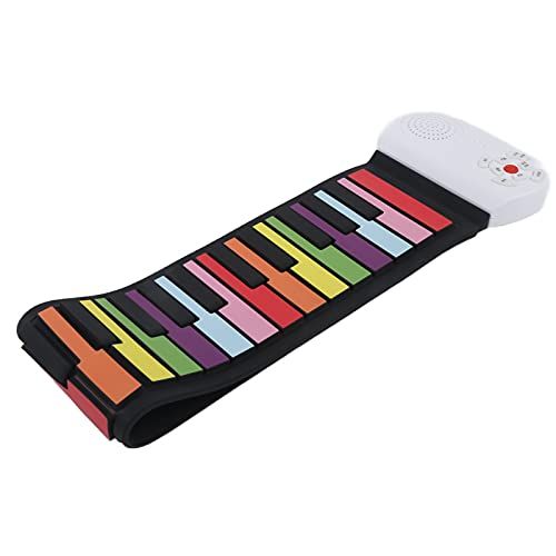 Sutinna Piano, 88 Draagbare Toetsen Elektronisch Toetsenbord Handgewonden Piano Ingebouwde 1100 Mah Lithiumbatterij Ondersteunt Opnemen Programmeren Afspelen Tutorialfuncties