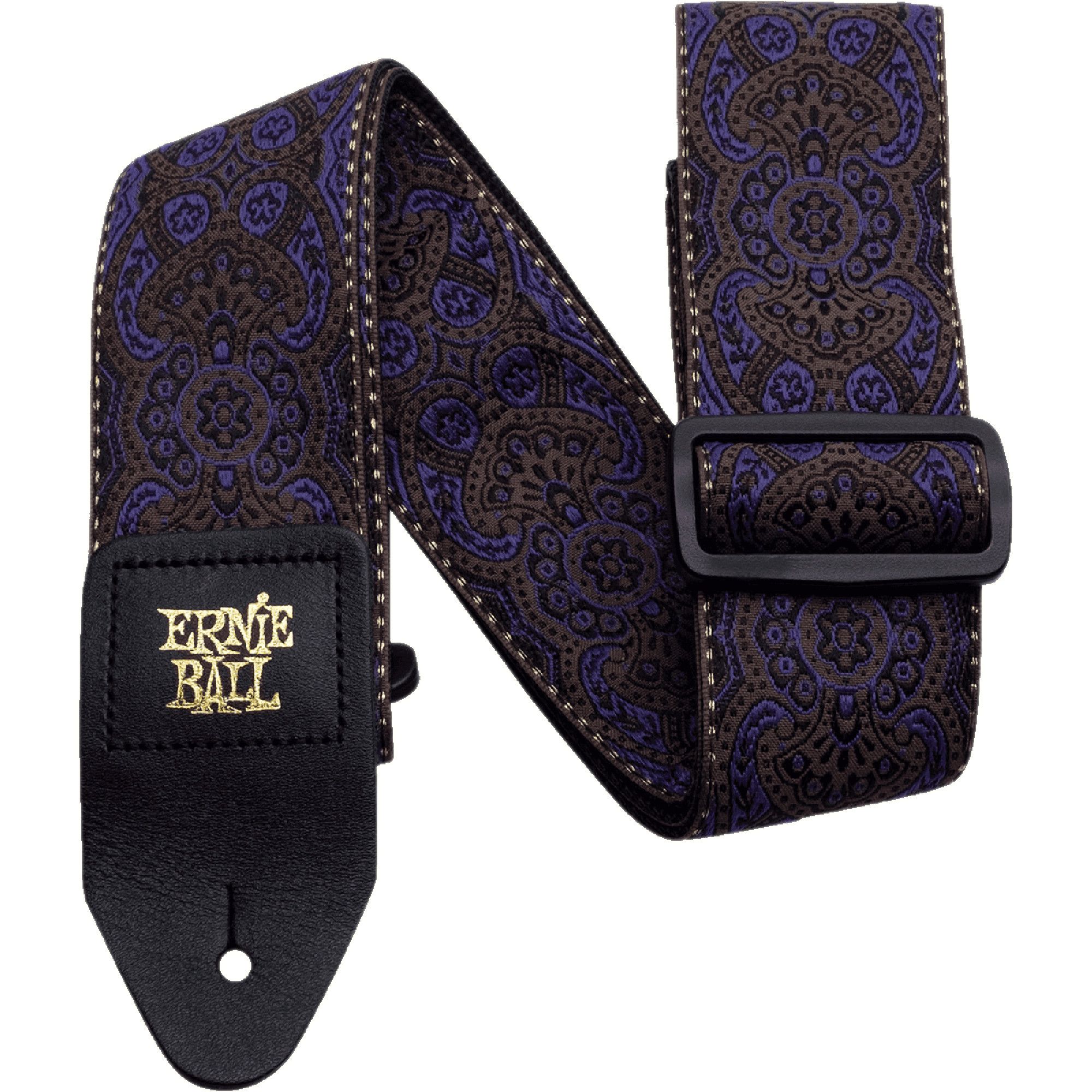 Ernie Ball 4164 Purple Paisley Jacquard Strap