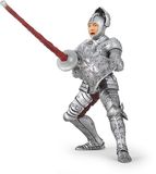 Papo Speelfiguur - Ridder - Zilverkleurig harnas