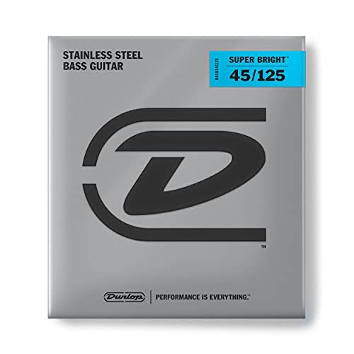 Jim Dunlop DBSBS45125 Super Bright Bass snaren, .045-.125, 5 snaren