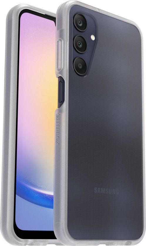 OtterBox React Backcover + Glass - Samsung Galaxy A25 Hoesje - Transparant