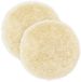 vidaXL Kussensloop 2 pcs HEERLEN Crèmekleurig Ø 50 cm PV Fleece