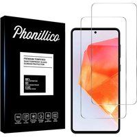 Phonillico® Samsung Galaxy C55 5G Gehard Glas Schermprotector [Pack 2]