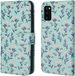 iMoshion Hoesje Samsung Galaxy A41 - Book Case - Blauw / Blue Flowers