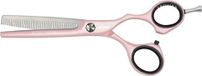 Jaguar Pastell Plus Crane 39 Rose, 5,5 inch, lignes blanches, ciseaux de coiffure - Extra Jaguar numéro 2