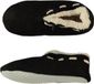 Apollo Spaanse pantoffels zwart - zacht pluche voering - anti-slip zool - kinder huissloffen 31-32