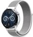 Strap-it bracelet nylon 46mm - zeeschelp - Geschikt voor Huawei Watch GT 3 - 46mm