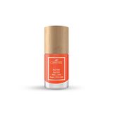 LaNature Nagellak op waterbasis, stralend oranje, veganistisch, watergebaseerde peel-off nagellak, Hawaii hibiscus, 10 ml