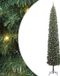 vidaXL Sapin de Noël artificiel Vert 300 cm PVC et Acier et Plastique