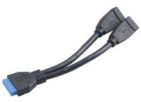 Akasa AK-CBUB09-15BK USB Zwart 150mm