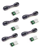 Fasizi 5 stuks SHTC3 hoge precisie digitale temperatuur en vochtigheid sensor meetmodule I2C communicatie
