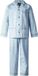 Gentlemen - Klassieke Heren Pyjama 9451 met Doorknoop - 100% Katoen - Blauw - Maat 60